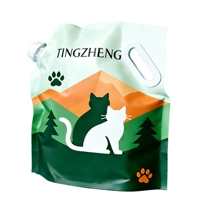 Bolsa vertedora de arena para gatos con pico
